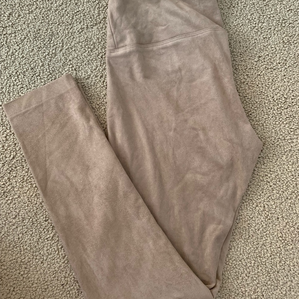 Suede legging